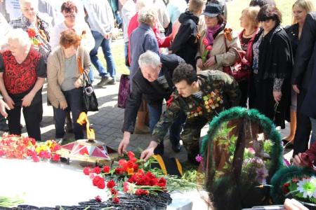 Брянские коммунисты приняли участие в традиционном митинге на стоянке Виноградова