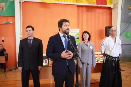 А.А. Ющенко принял участие в открытии в Уфе Всероссийского турнира по контактному каратэ