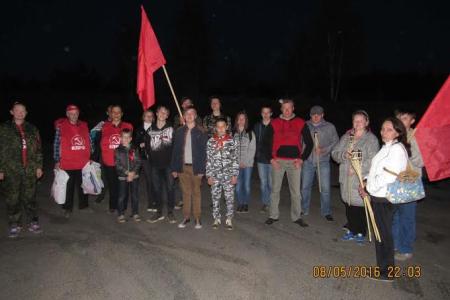 Ленинградская область. Вахта Памяти в Бокситогорске