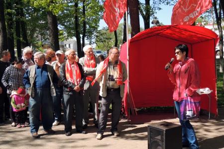 В Кинешме Ивановской области прошел митинг против ОСАГО