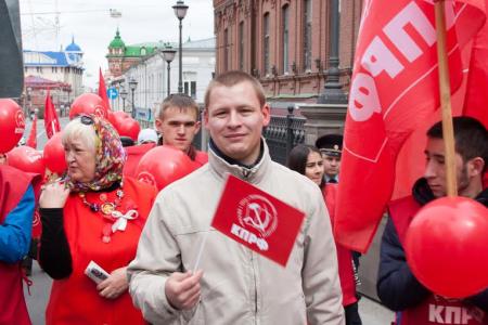 Только КПРФ стоит на страже интересов народа! Первомай в Томской области