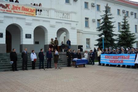 Севастопольские коммунисты приняли участие в открытии автопробега МГУ, посвящённого памяти Великой Отечественной войны