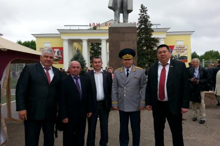 Волгоградская область. Депутат-коммунист Е.И. Шаманаев принял участие в праздновании 70-й годовщины основания полигона "Капустин Яр"
