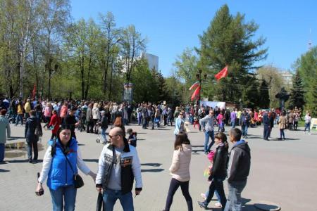 КПРФ организовала народный праздник в честь Дня Победы в Челябинске