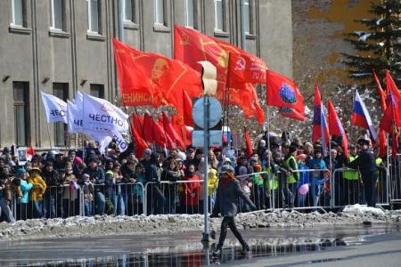Красноярские коммунисты отметили День Победы
