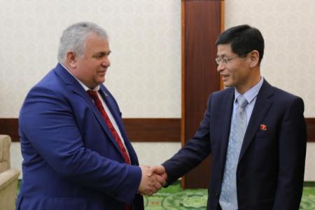 К.К. Тайсаев посетил Посольство КНДР