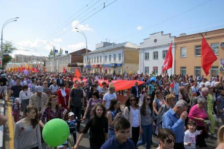 Тамбовская область. День Победы под знамёнами коммунистов 