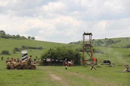 Республика Крым. Коммунисты приняли участие в реконструкции боевых действий Великой Отечественной войны