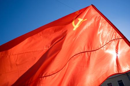 Москва: День Победы с Красным Знаменем!