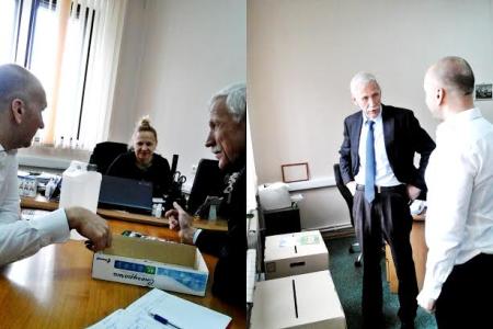 Республика Татарстан. Виктор Пешков встретился с депутатом Набережночелнинского городского Совета, руководителем ООО «ПромИндустрия» Николаем Атласовым