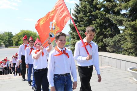 Омск. Красногалстучный призыв