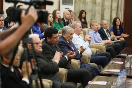 К.К. Тайсаев провел в Посольстве КНДР в РФ заседание Круглого стола, посвященного итогам 7-го Съезда Трудовой партии Кореи