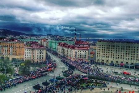В Мурманске отметили День Победы