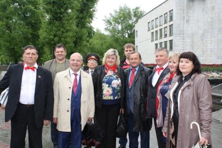 Воронежская пионерская организация приняла в свои ряды новых членов
