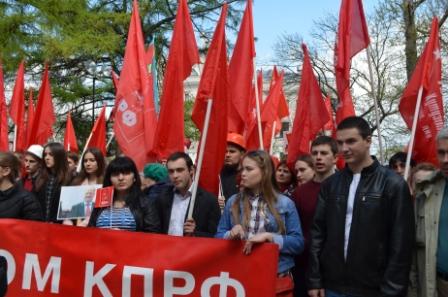Первомайская Тула. Олег Лебедев: Это праздник для тех, кто стремится к построению справедливого общества!