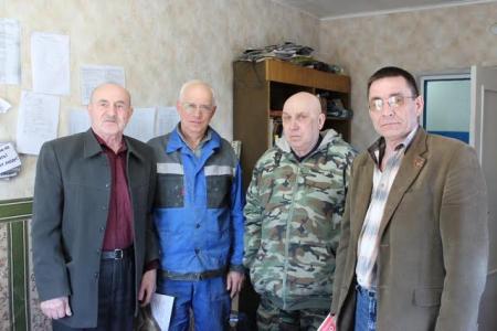 Первый секретарь Магаданского ОК КПРФ А.С. Шишкин посетил Среднеканский и Омсукчанский районы