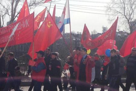 В Мурманске на Первомайском митинге требовали смены курса и отставки президента 