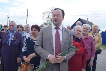 Пензенская область. Владимир Симагин принял участие в торжественном открытии памятника воинам-землякам в поселке Чаадаевка