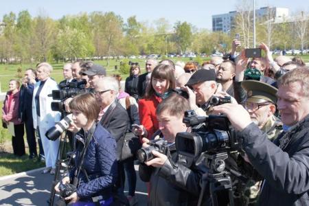 Курган. Коммунисты приняли участие в закладке аллеи памяти знаменитых земляков