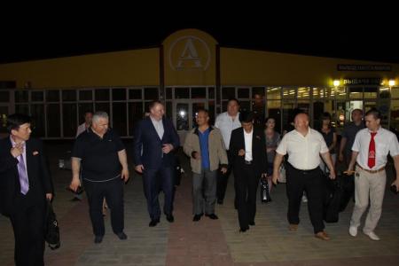 Волгоградская область. Николай Паршин встретил делегацию Трудовой партии Кореи