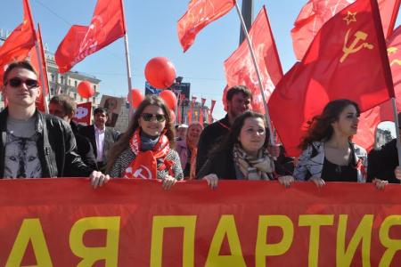 Ленинград встретил Красный Первомай