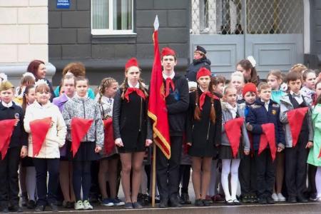 В Орле состоялась торжественная линейка областной пионерской организации «Орлята»