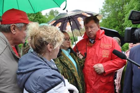 Владимир Кашин посетил с рабочим визитом Чеховский и Серпуховской районы Московской области