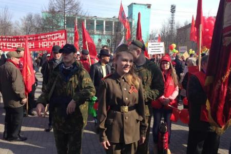 В Мурманске на Первомайском митинге требовали смены курса и отставки президента 