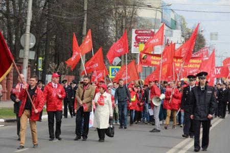 Первомай в городе Иваново