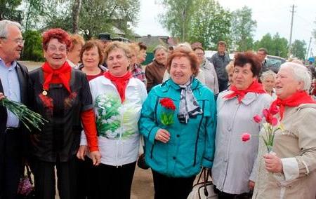 В посёлке Пречистое Ярославской области торжественно был открыт памятник В.И. Ленину