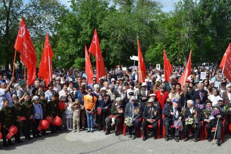 День Великой Победы в столице Калмыкии