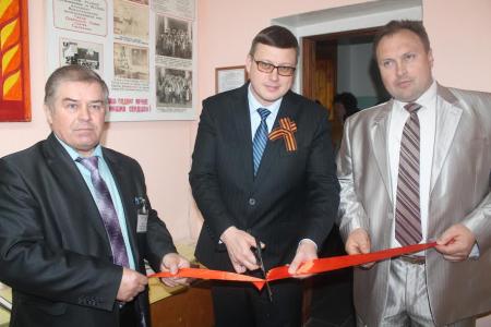 Орловские коммунисты открыли Музей Героя Советского Союза С.Г. Тюленина