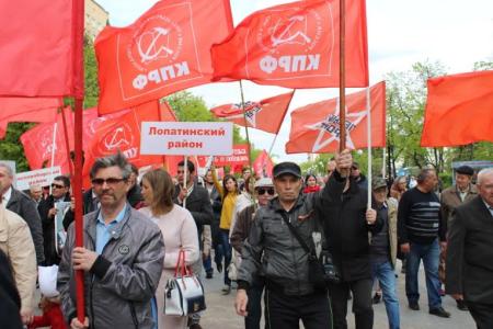 Пенза. Красный Первомай в день красной Пасхи