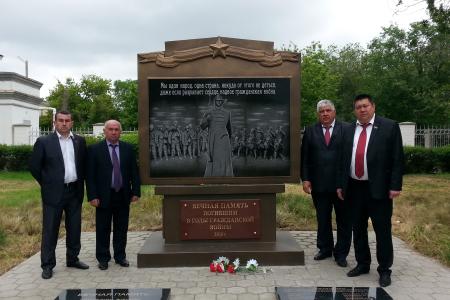 Волгоградская область. Депутат-коммунист Е.И. Шаманаев принял участие в праздновании 70-й годовщины основания полигона "Капустин Яр"