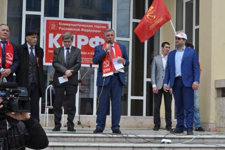 Республика Дагестан. В Махачкале встретили Международный день солидарности трудящихся