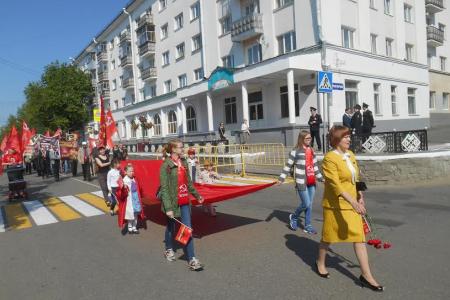 Республика Мордовия. Демонстрация 9 мая 2016 года в Саранске