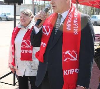 Псковская область. Первомай в Локне