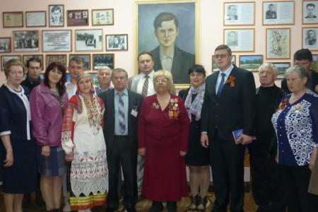 Орловская область. В Новосиле открылся обновлённый музей участника подпольной организации «Молодая гвардия» Сергея Тюленина