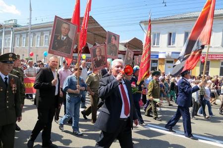 Тамбовская область. День Победы под знамёнами коммунистов 
