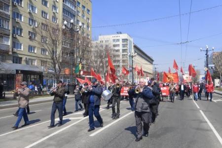 Красный Первомай в Хабаровске