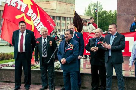 Волгоградская область. Участники первомайской демонстрации в городе Волжском потребовали отставки правительства