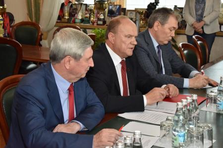 Г.А. Зюганов встретился с кубинской делегацией