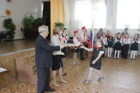 Первый секретарь Ярославского обкома КПРФ Александр Воробьёв принял участие в приёме юных ярославцев в пионеры
