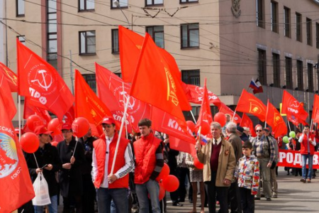 Удмуртская Республика. Красный Первомай в Ижевске
