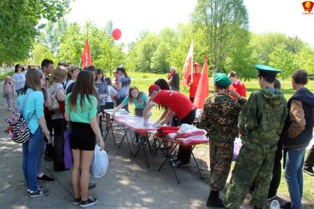 Самарская область. Красное знамя - символ Победы