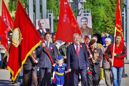 Республика Татарстан. День Победы в Альметьевске