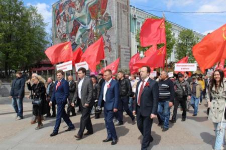 Пенза. Красный Первомай в день красной Пасхи