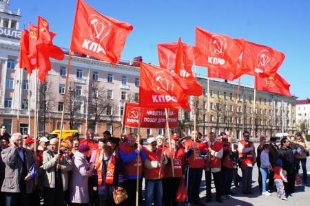 Нищета народа – позор для страны! Первомай в Курганской области