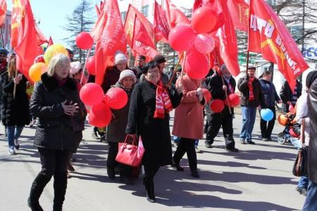 Первомай в Магадане