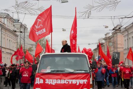 Только КПРФ стоит на страже интересов народа! Первомай в Томской области